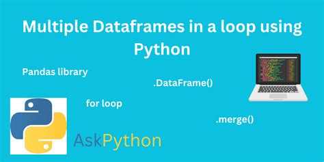 Fix Code Error: How To Create Multiple Dataframes In A Loop In Python